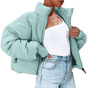 Veste matelassée coupe-vent à capuche pour femmes, vêtements d'extérieur chauds d'hiver matelassés, vêtements de douane pour femmes, unisexe, nouvel arrivage - Product Image 6