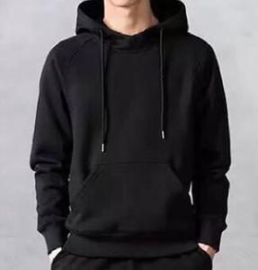 Vente en gros de sweats à capuche oversize pour hommes 100% coton, technique de gaufrage en relief, poche kangourou, sweats à capuche longs basiques pour l'automne - Product Image 6