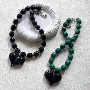 Collar de acrílico Lucite de resina de la mejor calidad, joyería de moda india para mujer con cadena de cuentas, estilos de tendencia - Product Image 3