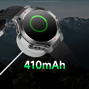 Montre connectée LEMFO TR3 MAX, écran tactile IPS de 1,53 pouce, moniteur de fréquence cardiaque, suivi du sommeil, étanche IP68, montre de sport d'extérieur unisexe - Product Image 4