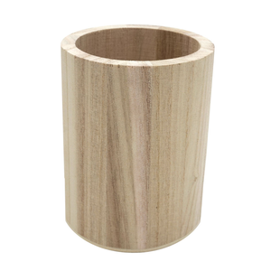 ที่ใส่ปากกาไม้สี่เหลี่ยมสำหรับโรงเรียนที่ใส่ปากกาไม้ดีไซน์น่าดึงดูดสำหรับการตกแต่งเดสก์ท็อปด้วยงานฝีมือรูปพระจันทร์เสี้ยว - Product Image 5