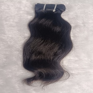 Extension de cheveux humains naturels à forte demande texture d'onde 100% extension de cheveux humains d'origine. - Product Image 4