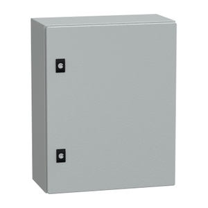 Per SCHNEIDER ELECTRIC NSYCRN54200P PanelSet CRN Armadietti per Elettronica e Strumentazione Porta Liscia H500xW400xD200 IP66 IK10 RAL7035 - Product Image 1