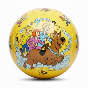 Ballon de football mini en PVC de qualité supérieure pour enfants et tout-petits, cousu à la machine, vessie en caoutchouc pliable, emballage personnalisé, logo - Product Image 1