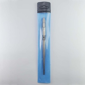 Najmmy Stainless Steel Nail Pusher <b>Tool</b> Reusable Round Manicure Cuticle Pusher High Quality <b>Pedicure</b> Gouge Blade Handle - Product Image 4