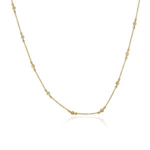 Trendy <b>Women's</b> 925 Sterling Silver <b>White</b> Topaz Pendant Necklace Fine Jewelry <b>Gold</b> Plated <b>for</b> Weddings and Gifts-Wholesale - Product Image 3