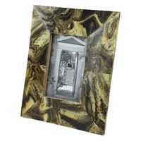Meilleure qualité finition Antique noir Beige résine cadre Photo nouveauté vente en gros au détail disponible en inde cadre décoratif