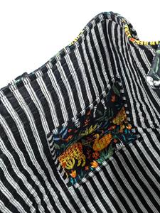 Bolsa de Mano Acolchada con Estampado a Mano 100% Algodón, Bolsa de Compras para Mujer, Bolsa Hecha a Mano - Product Image 3