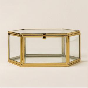 Terrarium Boîte En Verre Conteneur Moderne Boîte En Verre De Table Fenêtre Rebord Décor S Présentoir Pièce Maîtresse Cadeau pour Succulent - Product Image 5