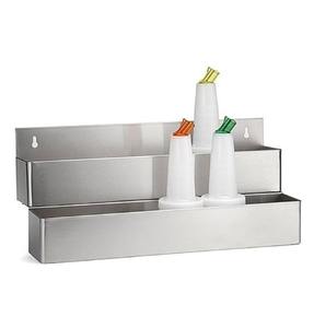 ราวแขวนผนังสแตนเลส, ราวโลหะชั้นเดียว, ราวชั้นวางของสแตนเลส, ราวแขวนแบบเร็วชั้นเดียว, ราวแขวนเหล็ก, ราวเก็บของเหล็ก - Product Image 1