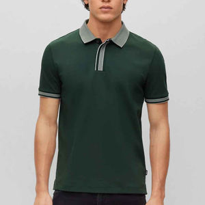 T-shirts de golf en polyester vierges brodés par sublimation 2024, chemises unies, impression de logo personnalisé, polos, polos grande taille - Product Image 6