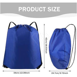 Vente directe d'usine sac à cordon pliable nouveau style sacs à cordon légers de qualité supérieure pour unisexe - Product Image 2