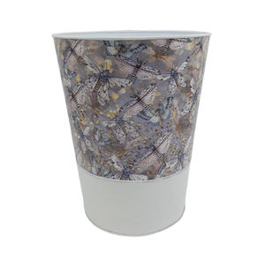 Jardinière ronde en fer, écologique, durable, luxueuse, légère, finition émaillée, nouveau style, pots de fleurs pour la décoration de la maison et du salon - Product Image 2