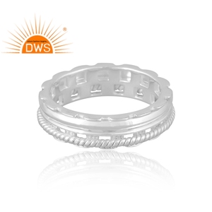 แหวนเงิน925สเตอร์ลิงออกแบบใหม่สำหรับผู้หญิงเครื่องประดับที่กำหนดเองสำหรับผู้หญิงของขวัญสำหรับผู้หญิงสำหรับเธอ - Product Image 4