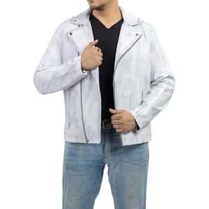 แจ็กเก็ต lambskin BOMBER สำหรับผู้ชายสไตล์วินเทจสร้างขึ้นเพื่อความแข็งแกร่งเหนือกาลเวลาและความรู้สึกที่แท้จริง - Product Image 3