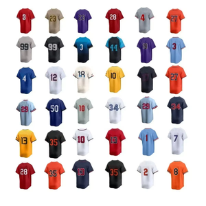เสื้อเบสบอลเย็บสำเร็จรูปขายส่งจากโรงงาน แบบ unisex ระบายอากาศได้ดี ชุดกีฬาเบสบอล แห้งเร็ว ป้องกันรังสียูวี ป้องกันแบคทีเรีย - Product Image 3