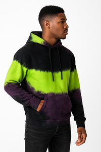 Hombres Tie Dye diseño elegante y OEM colores para el invierno de alta calidad sudaderas con capucha de los hombres por encargo - Product Image 5
