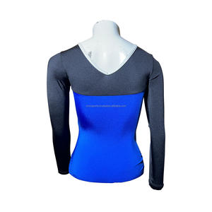 Vente en gros Ensemble de Vêtements de Gymnastique pour Filles Design Personnalisé à Manches Longues Justaucorps de Danse Brillant Spandex Matériel Sublimation Sparkle Look - Product Image 6