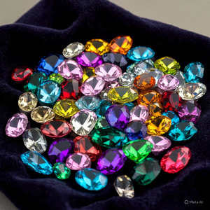 อัญมณีกึ่งผสมขนาด60กะรัตหินหลายสีขนาด3-15มม. - Product Image 2