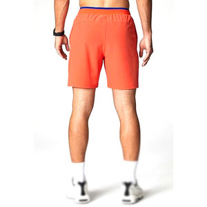 Moda diseño diferente estilo callejero pantalones cortos lisos en blanco pantalones cortos deportivos transpirables para hombres de talla grande al mejor precio - Product Image 5