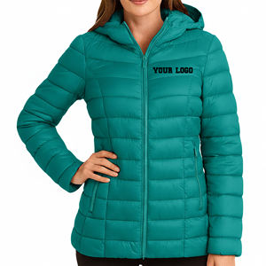 Chaqueta Acolchada Impermeable y Cortavientos con Logotipo Personalizado, Estilo Hip Hop, Chaqueta de Burbuja para Invierno - Product Image 4