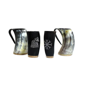 Taza de Café de Cuerno de Búfalo de Diseño Natural, Directo de Fábrica, Precio Bajo, Taza de Cuerno de Búfalo Única, Precio Más Bajo - Product Image 2