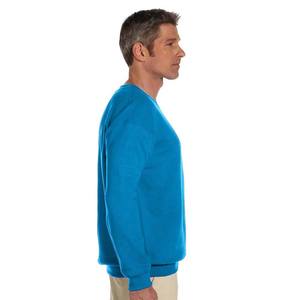 Jersey de cuello redondo de lana de algodón gris Suéteres deportivos grises - Product Image 6