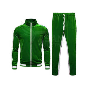 Chándal de hombre personalizado en oferta, venta en línea, ropa informal de moda, chándal de terciopelo para hombre - Product Image 3