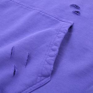 Sweats à capuche pour hommes à séchage rapide, lavables, effet délavé, 100% coton, respirants, personnalisables, fermeture éclair, service OEM, vente chaude - Product Image 5