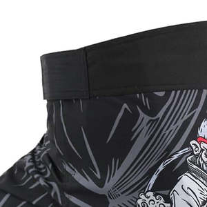 Pantalones Cortos de Boxeo MMA Unisex, Modernos, Ligeros, de Secado Rápido, Transpirables, de Spandex/Poliéster para Artes Marciales - Product Image 4