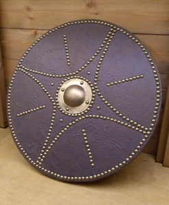 Escudo Redondo Náutico de Madera, Escudo Escocés de Tiro al Blanco. Escudo de Seguridad Redondo con Diseño de Jefe, Regalo de Halloween - Product Image 4