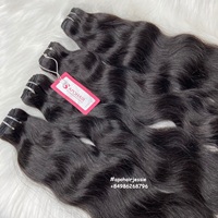 MEILLEURE QUALITÉ Expédition Rapide Cheveux Vietnamiens Bruts Vierge Alignés Cuticules Cheveux Humains Vierge Ondulés Naturels Type Vison en Paquets