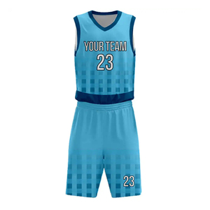Uniformes de basket-ball personnalisés sublimés ensemble complet tissu respirant léger durable coutures confortables pour les compétitions - Product Image 1