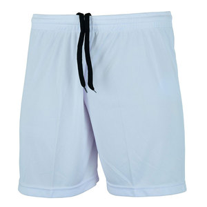 Vêtements de sport personnalisés pour hommes 100% coton motif solide ceinture épaisse bleu solide 2 poches latérales short de jogging cousu à double couture - Product Image 3