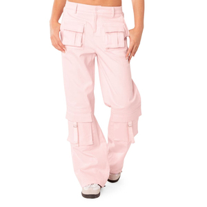 Pantalons cargo pour femmes les plus vendus, pantalons cargo streetwear, fabricant OEM personnalisé, pantalons cargo baggy - Product Image 1