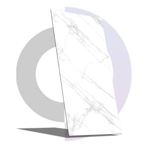 Carreaux de porcelaine de haute qualité COSMIC GOLD Premium 600x1200x9mm Design moderne finition marbre blanc brillant brique réfractaire Grade AAA - Product Image 1