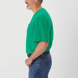 เสื้อยืดผู้ชายคลาสสิกลำลองแบบมีกระเป๋าน้ำหนักเบาและระบายอากาศได้เสื้อยืดแขนสั้นมีกระเป๋าหน้าอก - Product Image 3