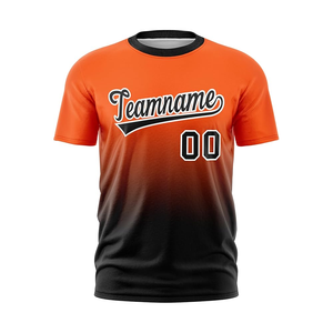 Color degradado Logotipo personalizado de alta calidad Precios al por mayor Transpirable Secado rápido Uniforme de fútbol Ropa de fútbol - Product Image 1