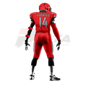 Kit de fútbol americano de estilo profesional, camiseta y pantalones sublimados personalizados para equipos universitarios Kit de uniforme de fútbol americano juvenil - Product Image 6
