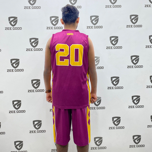 Ensemble de maillots et shorts de sports d'été personnalisables de haute qualité Impression par sublimation pour les équipes de football et de basket-ball - Product Image 2