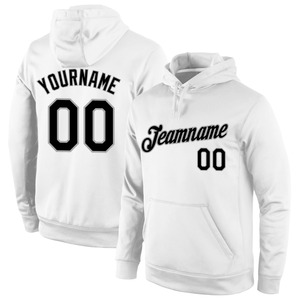 Directo de la industria al por mayor 3D bordado personalizado cosido naranja Camo deportes pulóver Sudadera con capucha - Product Image 3