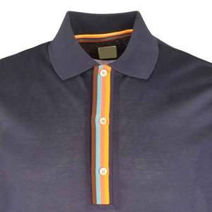 Vente en gros de polos personnalisés de haute qualité T-shirts polo surdimensionnés pour hommes respirants à séchage rapide et coupe ajustée avec logo personnalisé - Product Image 3