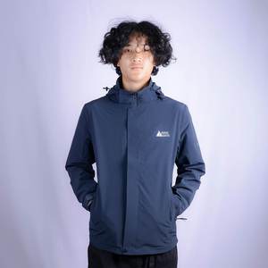 Chaqueta de carcasa dura Vintage de verano con cremallera a prueba de viento resistente al agua estampado inspirado en Fitness poliéster fino Nailon/algodón - Product Image 3