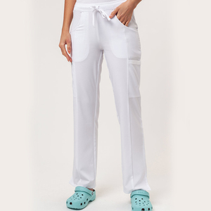 Scrubs d'hôpital professionnels unisexes nouveau style de blouses de laboratoire médical de couleur pure avec logo personnalisé pour les médecins, les hôpitaux de maillot de spa - Product Image 5