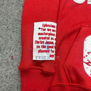 Prefect corte diseño personalizado más demandado cremallera Sudadera con capucha Puff impreso hecho en fábrica precio barato sudaderas con capucha hombres sudaderas con capucha - Product Image 3