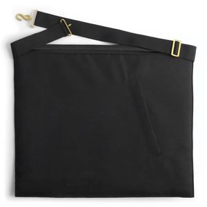 Delantal de terciopelo negro de la Comandancia de los Caballeros Templarios para bordados, manualidades, punto de cruz y costura - Product Image 4