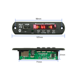 Tarjeta Decodificadora de MP3 con Bluetooth, USB, SD, FM y Control Remoto - Product Image 5