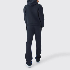 Survêtement athlétique personnalisé à col à capuche évasé pour hommes Écologique Épaisseur lourde Été Décontracté Offre Spéciale OEM Grande Taille - Product Image 4