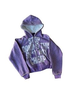 Sudaderas con Capucha Extra Grandes con Cierre y Logotipo Personalizado, Impresión DTG en la Parte Delantera, de Poliéster/Algodón/Felpa, Gruesas, para Hombre - Product Image 2