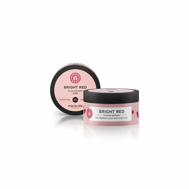 Gentle Nourishing 0.66 Bright Red Hair Color Mask Without Permanent Pigments 750 ml Volume